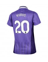 Tottenham Hotspur Mohammed Kudus #20 Kolmaspaita Naisten 2026-27 Lyhythihainen